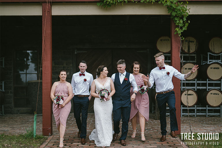 St Annes Winery Wedding Photography Leah 136 - Zach and Leah @ St Annes Winery