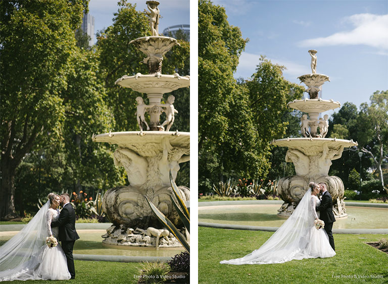 Carlton Gardens Wedding Photography 2 - The best wedding photo locations in Melbourne [2020]