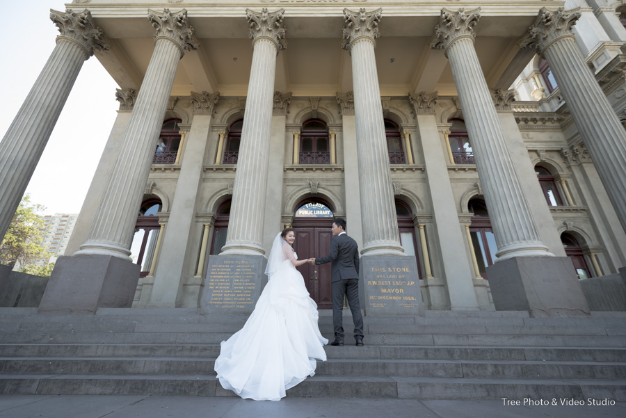 Fitzroy Town Hall Wedding Photography 1 - Top 10 Photography Locations for Fine Art Wedding Photography in Melbourne