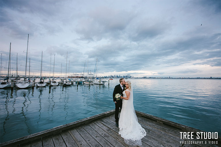 Gem Pier Williamstown Wedding Photography - Find your Wedding Photo With The Ocean View